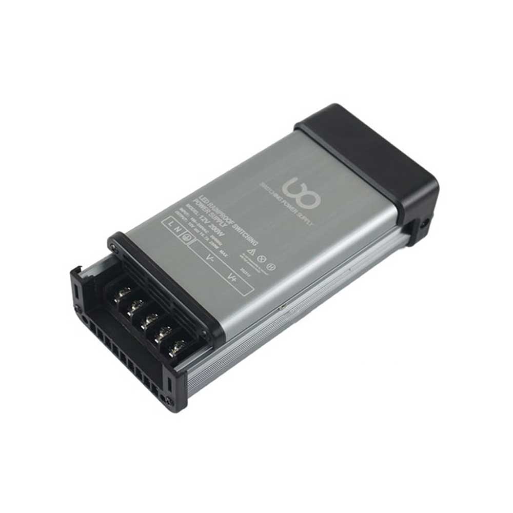 آداپتور سوئیچینگ آلومینیومی بارونی 12V 200W IP43